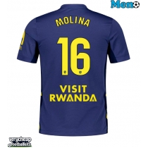 Atletico Madrid Nahuel Molina #16 Replica Away Shirt 2025-26 Short Sleeve